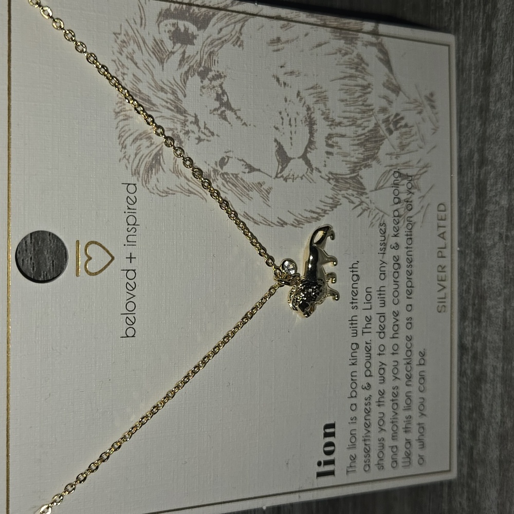 Beloved + Inspired Lion Necklace